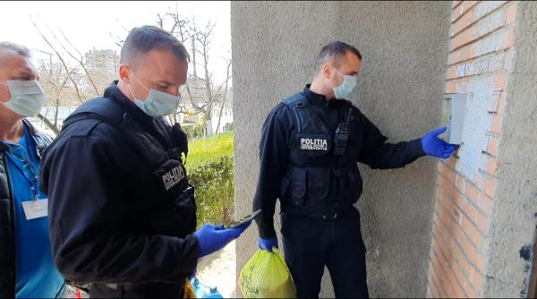 sectorul 4 politistii locali fac verificari la domiciliile persoanelor aflate in autoizolare carantina