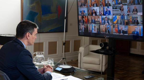 spania pedro sanchez vorbeste de razboi contra coronavirusului apelul premierului spaniol