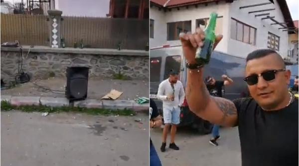 video petrecere de zile mari in plina pandemie de coronavirus manele bautura si porci taiati pentru gratare