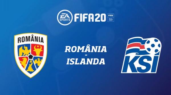 fotbal virtual romania a invins islanda de doua ori la fifa 20