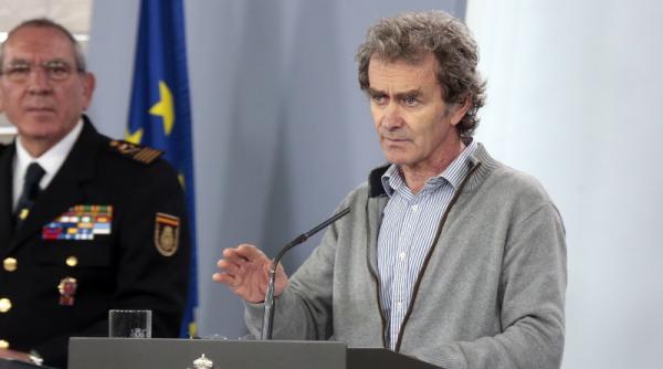 coronavirus spania directorul centrului de alerte sanitare confirmat pozitiv