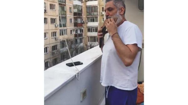 damian draghici gest impresionant pentru vecinii carantinati