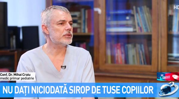 de ce nu e bine sa le dam copiilor mici sirop de tuse medicul mihai craiu au existat decese la domiciliu