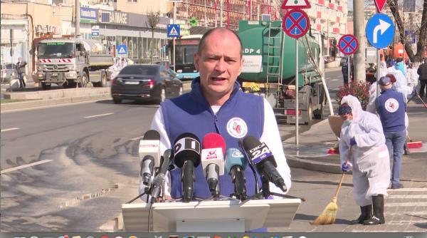 daniel baluta s a inceput campania de curatare a tuturo strazilor din sectorul 4