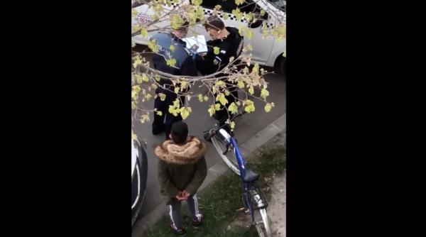 jandarm sut intr un copil video viral