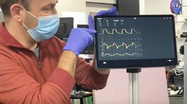 video ventilatorul tesla facut din piese de masina