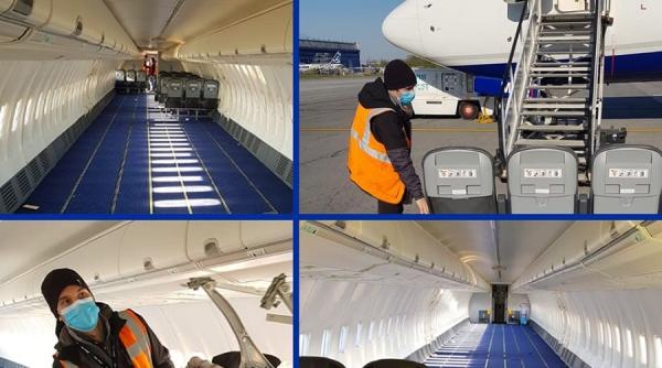 90 de milioane de masti pentru romania primul transport a ajuns pe aeroportul otopeni