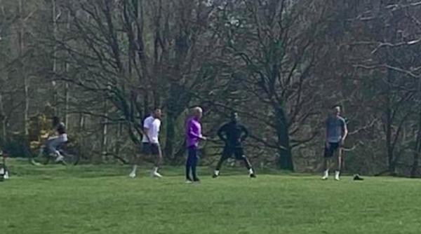 mourinho a condus un antrenament in parc politia a luat masuri