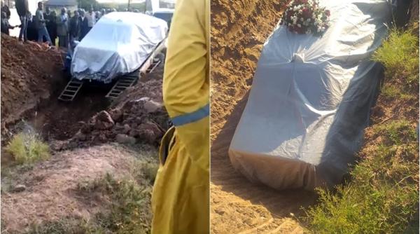 politician ingropat in masina proprie a straniu sa ii indeplinim ultima dorinta