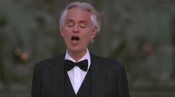 concertul andrea bocelli in domul din milano cu peste 23 mil vizualizari