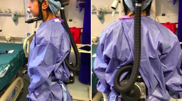 cum arata un echipament de protectie complet pentru medici