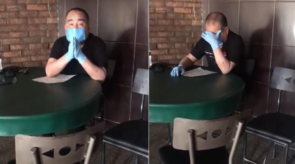 covid 19 un patron de restaurant a inceput sa planga atunci cand si a platit angajatii pentru ultima oara video