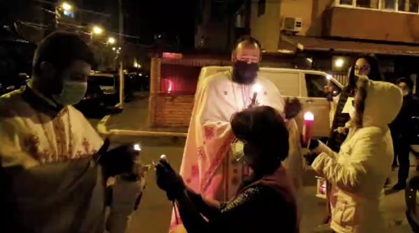 imagini de necrezut in pandemie de pasti in noaptea de inviere video