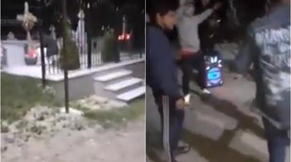 petrecere in cimitir in noaptea de inviere sa danseze si mortii ba live pe facebook video