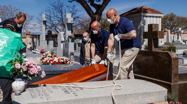 spania a inregistrat 410 noi decese in ultimele 24 de ore