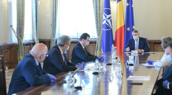 iohannis sedinta de urgenta cu arafat si tataru