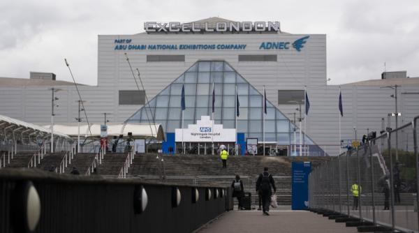 spitalul facut in 9 zile cu 4 000 de paturi sta gol in londra