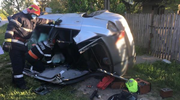 accident teribil in judetul giurgiu  medicii au resuscitat un barbat