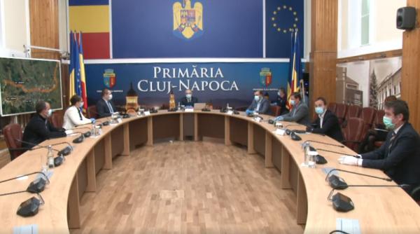 cluj napoca va avea metrou si tren metropolitan emil boc a semnat contractul