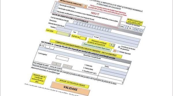 depunere formular 112 precizari de la ministerul de finante