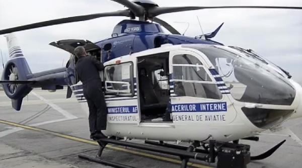 supraveghere din elicopter de pastele blajinilor