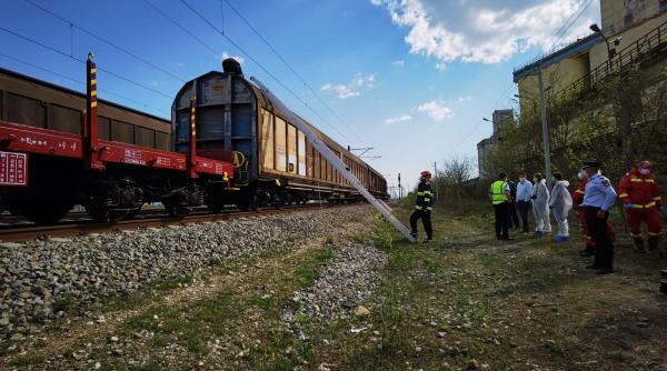 electrocutat mortal dupa ce s a urcat pe vagonul unui marfar