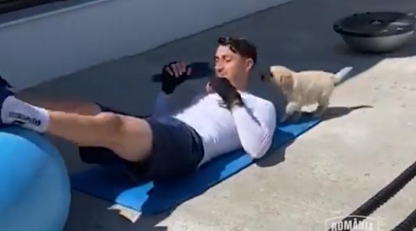 cum se antreneaza ionut nedelcearu in izolare  imagini inedite   video