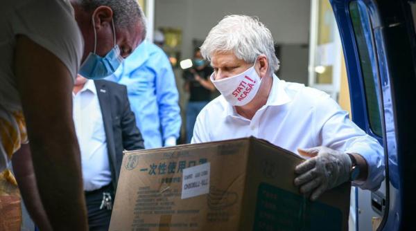 dan tudorache sprijin pentru copiii si medicii de la spitalul grigore alexandrescu