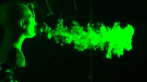 simularea vizuala a tusei cu vs fara masca