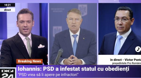 ponta suparat la digi24 pe cei care fac propaganda nu i respect