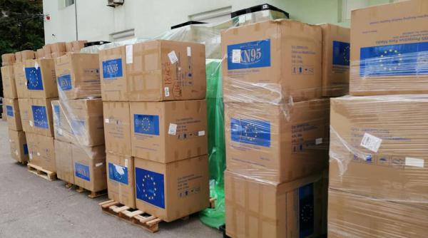 comisia europeana livrare de masti pentru romania