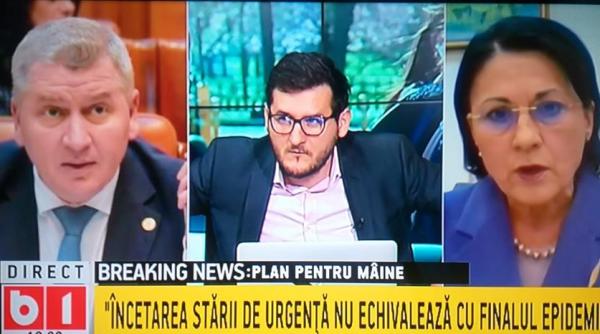 ecaterina andronescu scandal in direct masurati va cuvintele nu e normal asa ceva