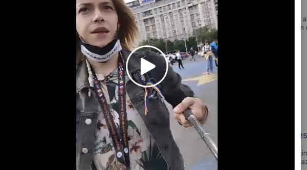 protest piata victoriei video live