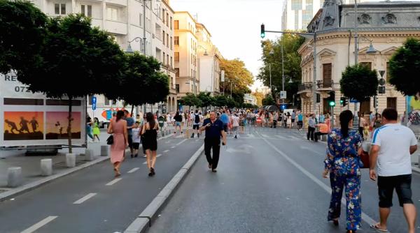 zone de promenada in centrul capitalei din 22 mai