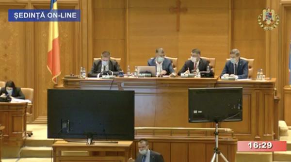 scandal in parlament pe votul pentru starea de alerta