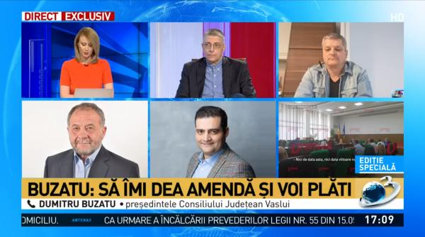 buzatu valcu schimb de replici in direct stiinta nu se ridica la nivelul sau