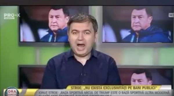 ministrului tineretului ionut stroe i a cazut telefonul in live a aparut jumatate gol video