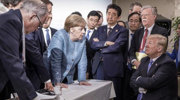 g7 angela merkel respinge invitatia lui donald trump de a participa la summit