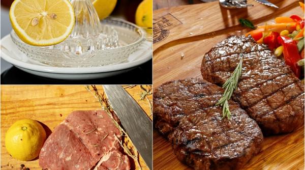 de ce sa freci carnea cu lamaie inainte de a o gati trucul genial