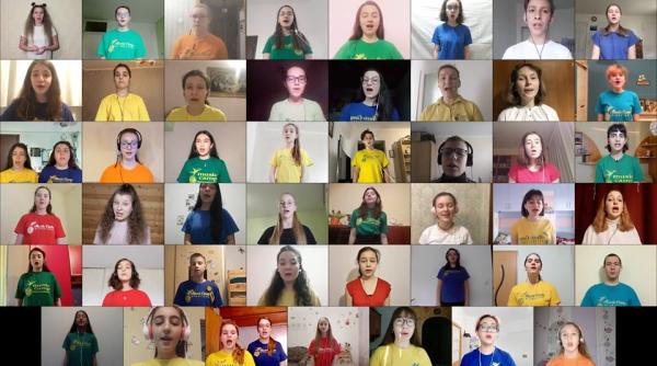 premiera mondiala a unui cor international concert exceptional online de 1 iunie video