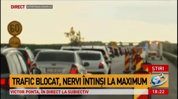 prima zi fara declaratie pe propria raspundere trafic aproape blocat pe a2