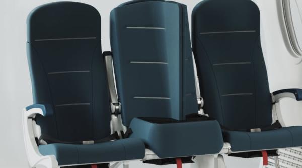 cum ar putea arata viitorul aviatiei  scaunul acesta te poate feri de virus