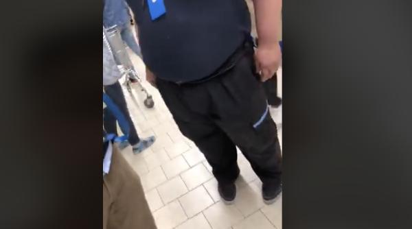 scandal monstru la supermarket nu suntem oi nu purtam masca legea e sa va manipuleze video