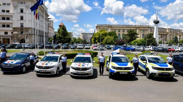 parcul auto al politiei romane se reinnoieste ce masini intra in dotare