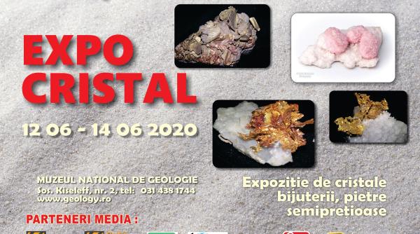 expo cristal la muzeul national de geologie