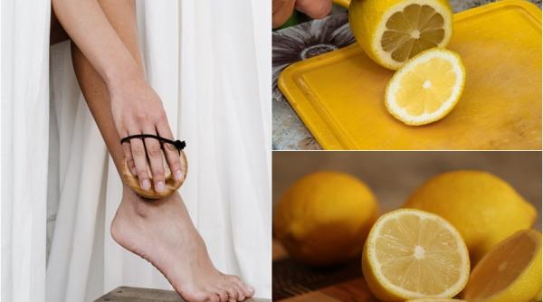 ce se intampla daca ti pui coaja de lamaie pe calcaie efect uimitor