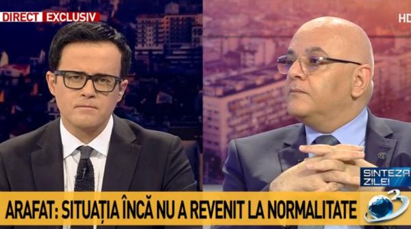 de ce a intrerupt gadea emisiunea cu arafat emotie cum nu s a mai intamplat de mult foto