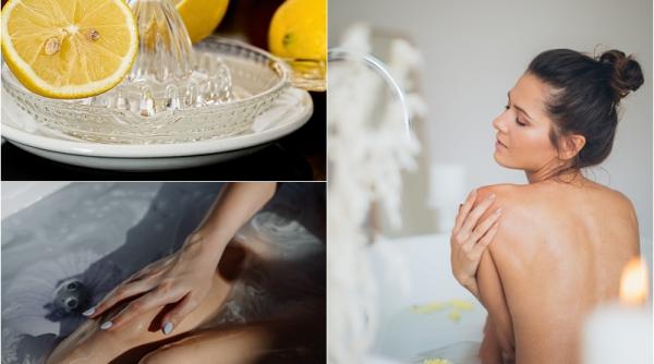 de ce sa pui suc de lamaie in apa din cada cand faci baie nu ti se pare tare