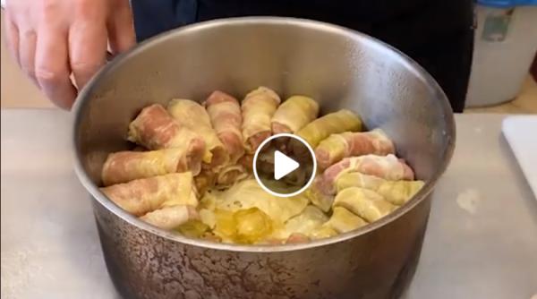 seful unei misiuni diplomatice in romania tutorial inedit de gatit sarmale video