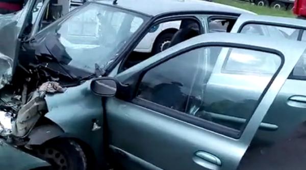 trei masini implicate intr un accident pe dn1 la cluj trafic blocat total